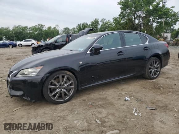 ✅ 2013 Lexus GS 350 • VIN: JTHBE1BL8D5020009 • Lot: 57856805. Listed on Copart with 101,356 mi. Free auction sales archive from the USA and detailed vehicle history report at DreamBid. Image 1.