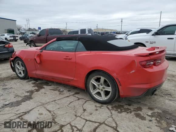 2019 Chevrolet Camaro 1LT с VIN 1G1FB3DX2K0139569, выставлен на аукционе Copart как лот 46160105 с пробегом 121 986 миль миль и Списание • Salvage title. История ставок и продаж доступна на DreamBid. Изображение 2.