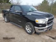 ✅ 2019 Ram 1500 Big Horn • VIN: 1C6RREBT7KN864770 • Лот: 43640731. Опубликован ранее на IAAI с пробегом 123 554 миль. Бесплатный доступ к архиву аукционных продаж из США и подробный отчёт об истории автомобиля на DreamBid. Изображение 1.