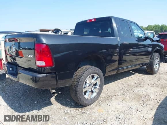 2019 Ram 1500 Tradesman with VIN 1C6RR7FG3KS582586, listed as a IAAI auction lot 42373353 with 68,457 mi miles and . Bid and sale history available at DreamBid. Image 4.