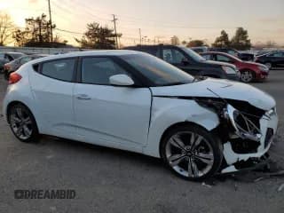 ✅ 2015 Hyundai Veloster • VIN: KMHTC6AD6FU237811 • Lot: 83592974. Listed on Copart with 122,604 mi. Free auction sales archive from the USA and detailed vehicle history report at DreamBid. Image 4.