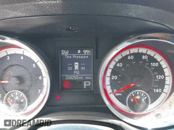 ✅ 2013 Dodge Durango Citadel • VIN: 1C4RDHEG4DC603909 • Lot: 42796544. Listed on IAAI with 208,250 mi. Free auction sales archive from the USA and detailed vehicle history report at DreamBid. Image 7.