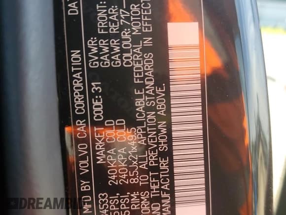 ✅ 2019 Volvo XC60 R-Design • VIN: LYV102DM1KB284533 • Lot: 56922464. Listed on Copart with 28,690 mi. Free auction sales archive from the USA and detailed vehicle history report at DreamBid. Image 14.