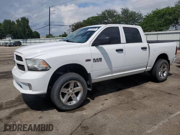 2014 Ram 1500 Tradesman with VIN 1C6RR7KT8ES244382, listed as a Copart auction lot 63249975 with 198,664 mi miles and Clean title. Bid and sale history available at DreamBid. Image 1.