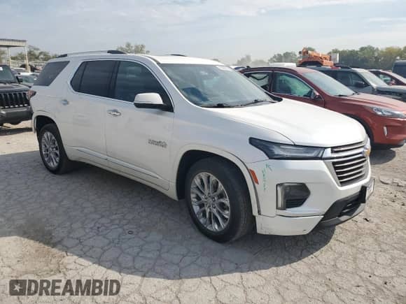 2022 Chevrolet Traverse High Country с VIN 1GNEVNKWXNJ194812, выставлен на аукционе Copart как лот 80360385 с пробегом 36 062 миль миль и Списание • Salvage title. История ставок и продаж доступна на DreamBid. Изображение 4.