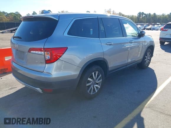 ✅ 2021 Honda Pilot EX-L • VIN: 5FNYF6H50MB082503 • Лот: 43598260. Опубликован ранее на IAAI с пробегом 74 247 миль. Бесплатный доступ к архиву аукционных продаж из США и подробный отчёт об истории автомобиля на DreamBid. Изображение 4.