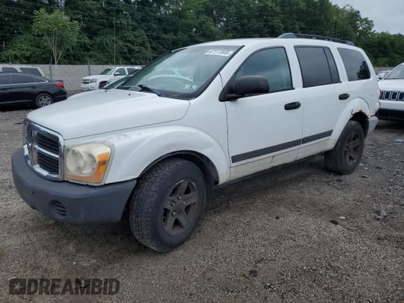 ✅ 2006 Dodge Durango SXT • VIN: 1D4HB38P26F190134 • Лот: 67117045. Опубликован ранее на Copart с пробегом 72 424 миль. Бесплатный доступ к архиву аукционных продаж из США и подробный отчёт об истории автомобиля на DreamBid. Изображение 1.