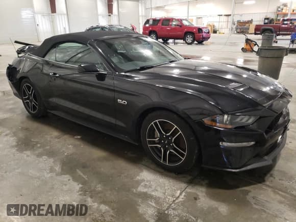 ✅ 2020 Ford Mustang GT Premium • VIN: 1FATP8FF3L5138289 • Lot: 64308995. Listed on Copart with 58,367 mi. Free auction sales archive from the USA and detailed vehicle history report at DreamBid. Image 4.