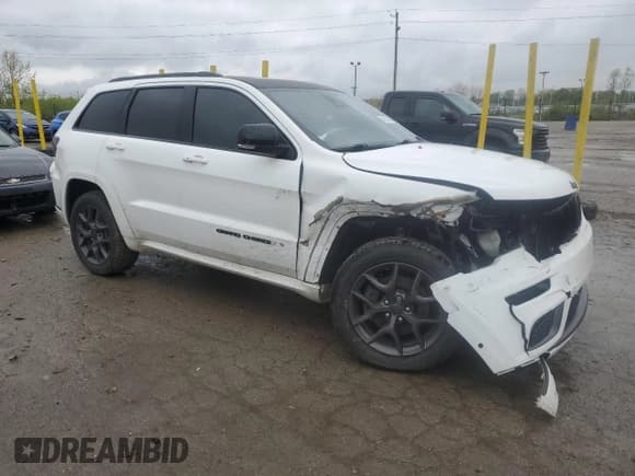 ✅ 2020 Jeep Grand Cherokee Limited X • VIN: 1C4RJFBT5LC420743 • Lot: 54552385. Listed on Copart with 162,039 mi. Free auction sales archive from the USA and detailed vehicle history report at DreamBid. Image 4.