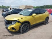 ✅ 2022 Chevrolet Blazer RS • VIN: 3GNKBERS9NS130659 • Lot: 39295225. Listed on IAAI with 48,605 mi. Free auction sales archive from the USA and detailed vehicle history report at DreamBid. Image 2.