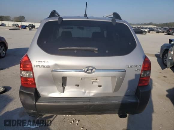 2006 Hyundai Tucson GLS with VIN KM8JN72D96U307422, listed as a Copart auction lot 75299464 with 113,578 mi miles and Salvage title. Bid and sale history available at DreamBid. Image 6.