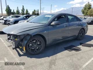 ✅ 2024 Hyundai Elantra N Line • VIN: KMHLR4DF5RU811075 • Лот: 80847035. Опубликован ранее на Copart с пробегом 11 311 миль. Бесплатный доступ к архиву аукционных продаж из США и подробный отчёт об истории автомобиля на DreamBid. Изображение 1.