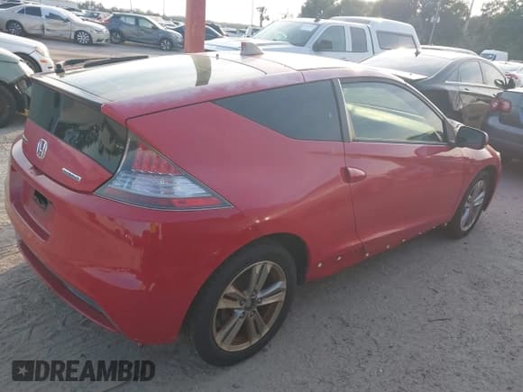 ✅ 2013 Honda CR-Z • VIN: JHMZF1D45DS000514 • Lot: 43854623. Listed on IAAI with 128,559 mi. Free auction sales archive from the USA and detailed vehicle history report at DreamBid. Image 4.