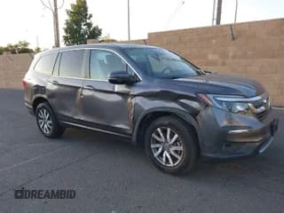 ✅ 2021 Honda Pilot EX-L • VIN: 5FNYF5H54MB018846 • Lot: 41208987. Wystawiony na IAAI z przebiegiem 80 757 mil. Bezpłatny archiwum sprzedaży aukcyjnych z USA i szczegółowy raport historii pojazdu na DreamBid. Zdjęcie 1.