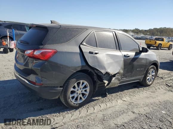 ✅ 2018 Chevrolet Equinox LS • VIN: 2GNAXHEVXJ6271456 • Lot: 89664365. Listed on Copart with 172,196 mi. Free auction sales archive from the USA and detailed vehicle history report at DreamBid. Image 3.