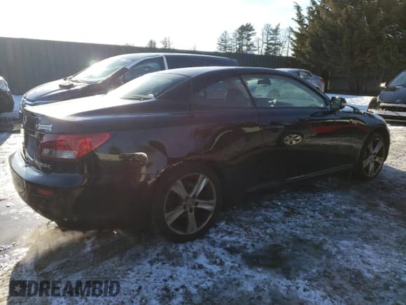 ✅ 2013 Lexus IS 350 C • VIN: JTHFE2C24D2509571 • Lot: 88157465. Wystawiony na Copart z przebiegiem 126 834 mil. Bezpłatny archiwum sprzedaży aukcyjnych z USA i szczegółowy raport historii pojazdu na DreamBid. Zdjęcie 3.