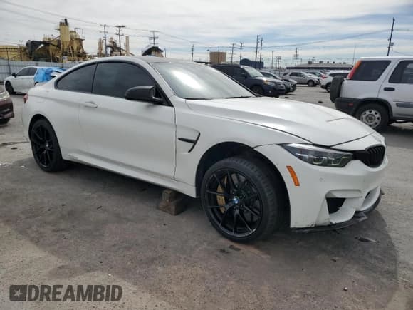 ✅ 2019 BMW M4 CS • VIN: WBS3S7C55KAC09752 • Lot: 46667005. Listed on Copart with 75,585 mi. Free auction sales archive from the USA and detailed vehicle history report at DreamBid. Image 4.