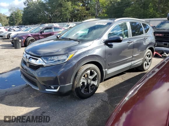 ✅ 2018 Honda CR-V Touring • VIN: 7FARW1H97JE045135 • Lot: 90251425. Listed on Copart with 62,197 mi. Free auction sales archive from the USA and detailed vehicle history report at DreamBid. Image 1.