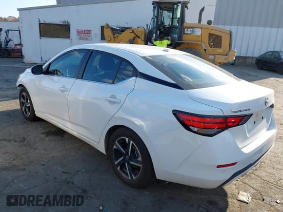 ✅ 2024 Nissan Sentra SV • VIN: 3N1AB8CV7RY218995 • Lot: 43694170. Listed on IAAI with 54,496 mi. Free auction sales archive from the USA and detailed vehicle history report at DreamBid. Image 3.