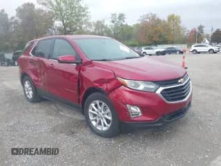 ✅ 2020 Chevrolet Equinox LT • VIN: 3GNAXKEV8LS619837 • Lot: 43531850. Listed on IAAI with 52,162 mi. Free auction sales archive from the USA and detailed vehicle history report at DreamBid. Image 1.