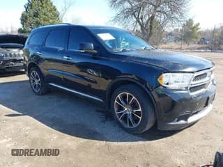 ✅ 2013 Dodge Durango Crew • VIN: 1C4SDJDT7DC614314 • Lot: 41824985. Listed on IAAI with Not provided. Free auction sales archive from the USA and detailed vehicle history report at DreamBid. Image 1.