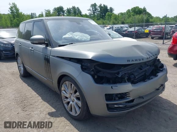 ✅ 2016 Land Rover Range Rover Supercharged • VIN: SALGS2EF4GA287907 • Lot: 42172778. Listed on IAAI with 61,119 mi. Free auction sales archive from the USA and detailed vehicle history report at DreamBid. Image 1.