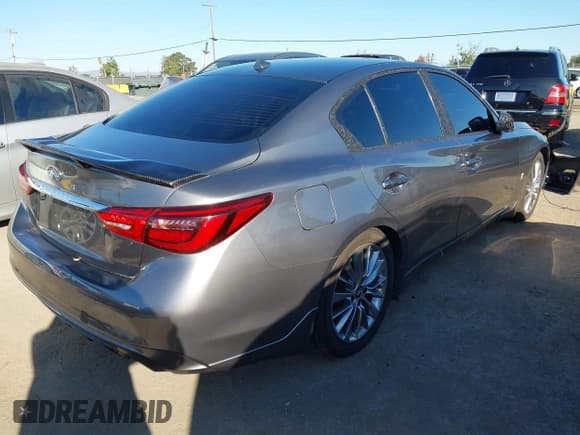 ✅ 2019 Infiniti Q50 Luxe • VIN: JN1EV7AP0KM511900 • Лот: 43398434. Опубликован ранее на IAAI с пробегом 76 064 миль. Бесплатный доступ к архиву аукционных продаж из США и подробный отчёт об истории автомобиля на DreamBid. Изображение 4.