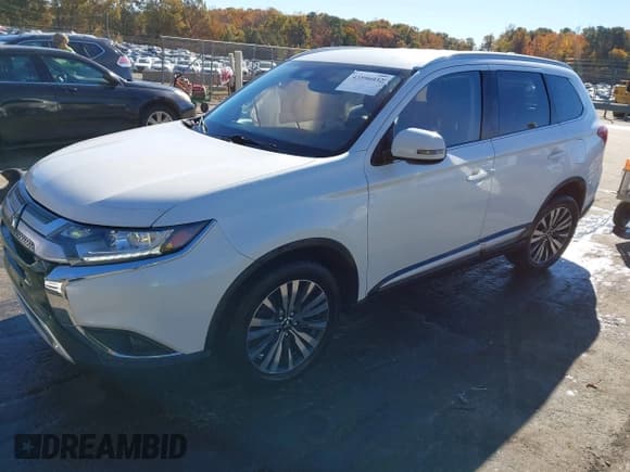 ✅ 2020 Mitsubishi Outlander SE • VIN: JA4AD3A3XLZ019961 • Lot: 43596032. Listed on IAAI with 112,826 mi. Free auction sales archive from the USA and detailed vehicle history report at DreamBid. Image 2.