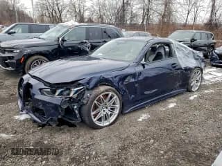 ✅ 2025 BMW M4 Competition xDrive • VIN: WBS33HK05SCS88866 • Lot: 96032805. Listed on Copart with 12,095 mi. Free auction sales archive from the USA and detailed vehicle history report at DreamBid. Image 1.