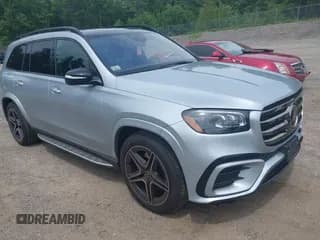 ✅ 2025 Mercedes-Benz GLS 450 • VIN: 4JGFF5KE6SB342991 • Lot: 42654722. Wystawiony na IAAI z przebiegiem 9 233 mil. Bezpłatny archiwum sprzedaży aukcyjnych z USA i szczegółowy raport historii pojazdu na DreamBid. Zdjęcie 1.