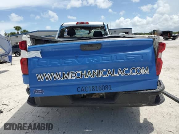 2022 Chevrolet Silverado 1500 Work Truck z VIN 3GCNWAED4NG125964, wystawiony jako Copart lot #66000584 z przebiegiem 84 000 mil mil oraz Nie do naprawy • Non repairable. Historia ofert i sprzedaży dostępna na DreamBid. Obrazek 6.