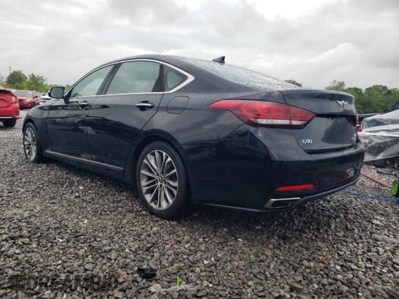 ✅ 2017 Genesis G80 3.8L • VIN: KMHGN4JE7HU201735 • Лот: 54178545. Опубликован ранее на Copart с пробегом 153 537 миль. Бесплатный доступ к архиву аукционных продаж из США и подробный отчёт об истории автомобиля на DreamBid. Изображение 2.