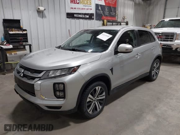 ✅ 2020 Mitsubishi Outlander ES • VIN: JA4AR3AUXLU025802 • Lot: 43113319. Listed on IAAI with 93,513 mi. Free auction sales archive from the USA and detailed vehicle history report at DreamBid. Image 2.