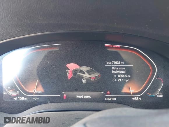 ✅ 2021 BMW 5 Series 530i • VIN: WBA53BH05MCF75051 • Lot: 41336049. Listed on IAAI with 71,933 mi. Free auction sales archive from the USA and detailed vehicle history report at DreamBid. Image 7.