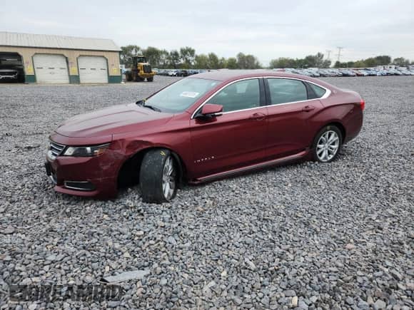2016 Chevrolet Impala LT with VIN 2G1115S37G9208231, listed as a Copart auction lot 86651015 with 102,897 mi miles and Salvage title. Bid and sale history available at DreamBid. Image 1.