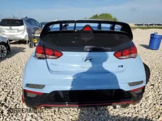 2019 Hyundai Veloster N z VIN KMHT36AH0KU001698, wystawiony jako Copart lot #63129924 z przebiegiem 33 562 mil mil oraz Szkoda całkowita • Salvage title. Historia ofert i sprzedaży dostępna na DreamBid. Obrazek 6.