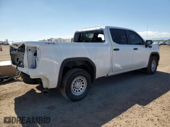 ✅ 2023 GMC Sierra 1500 Pro • VIN: 3GTPUAEK0PG219484 • Lot: 80297285. Wystawiony na Copart z przebiegiem 100 894 mil. Bezpłatny archiwum sprzedaży aukcyjnych z USA i szczegółowy raport historii pojazdu na DreamBid. Zdjęcie 3.