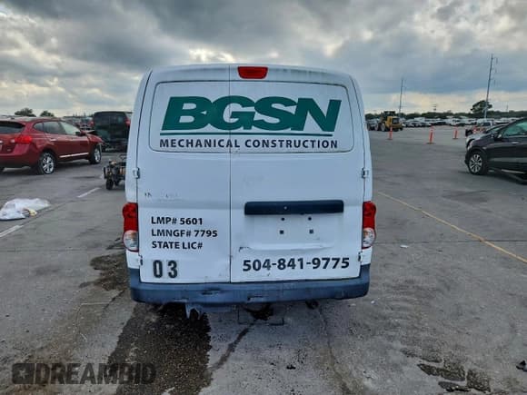 ✅ 2018 Nissan NV200 SV • VIN: 3N6CM0KN8JK698942 • Lot: 94286345. Listed on Copart with 155,149 mi. Free auction sales archive from the USA and detailed vehicle history report at DreamBid. Image 6.