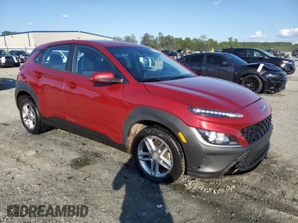 2023 Hyundai Kona SE with VIN KM8K2CAB4PU019413, listed as a Copart auction lot 80839385 with 87,006 mi miles and Salvage title. Bid and sale history available at DreamBid. Image 4.