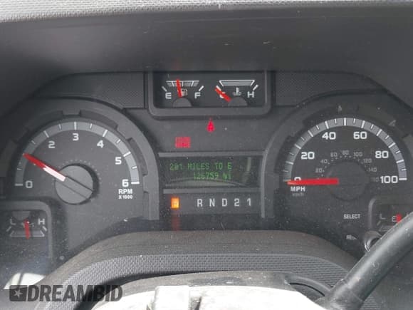 ✅ 2011 Ford Econoline Cargo Commercial • VIN: 1FTNE2EL8BDB35308 • Lot: 42841068. Listed on IAAI with 126,759 mi. Free auction sales archive from the USA and detailed vehicle history report at DreamBid. Image 7.