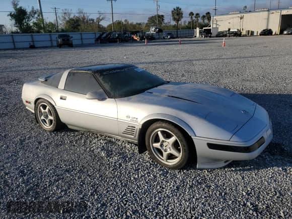 1996 Chevrolet Corvette with VIN 1G1YY2252T5114033, listed as a Copart auction lot 80064714 with Not provided miles and Salvage title. Bid and sale history available at DreamBid. Image 4.