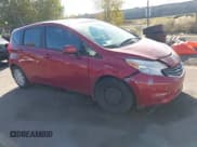 ✅ 2014 Nissan Note SV • VIN: 3N1CE2CP8EL392693 • Lot: 43587258. Listed on IAAI with 60,993 mi. Free auction sales archive from the USA and detailed vehicle history report at DreamBid. Image 1.