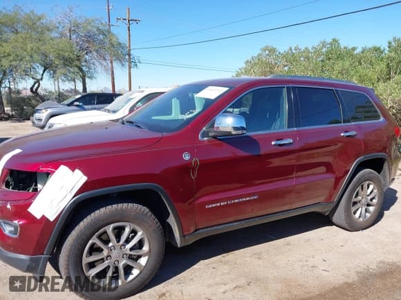 ✅ 2016 Jeep Grand Cherokee Limited • VIN: 1C4RJFBG4GC405806 • Lot: 43602232. Wystawiony na IAAI z przebiegiem 129 384 mil. Bezpłatny archiwum sprzedaży aukcyjnych z USA i szczegółowy raport historii pojazdu na DreamBid. Zdjęcie 14.