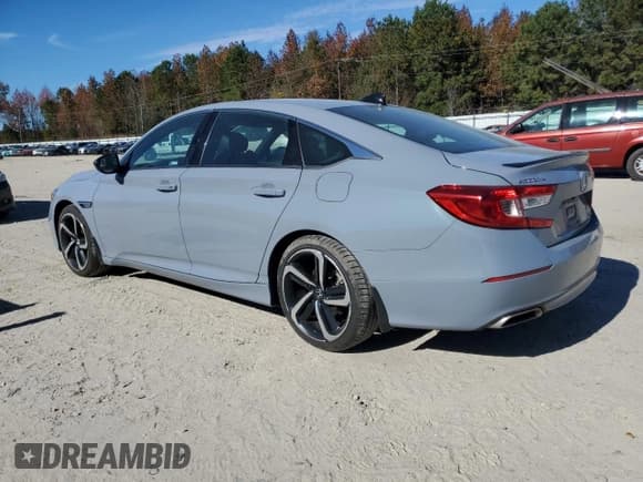 ✅ 2021 Honda Accord Sport • VIN: 1HGCV1F30MA066314 • Lot: 91657775. Listed on Copart with 55,495 mi. Free auction sales archive from the USA and detailed vehicle history report at DreamBid. Image 2.