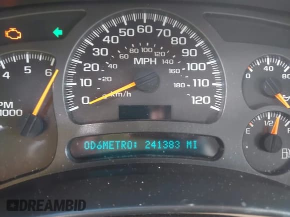 ✅ 2003 Chevrolet Tahoe LT • VIN: 1GNEC13Z33R302919 • Lot: 42262880. Listed on IAAI with 241,383 mi. Free auction sales archive from the USA and detailed vehicle history report at DreamBid. Image 7.
