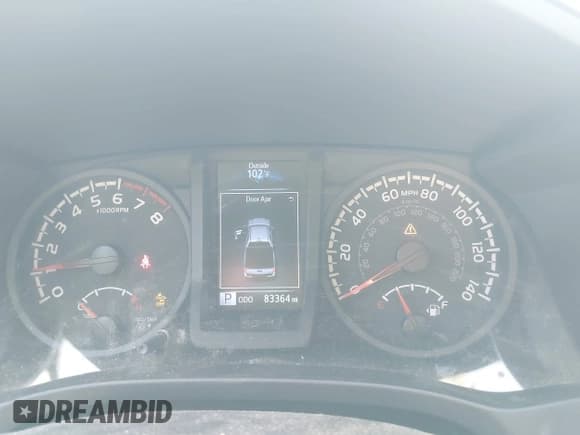 ✅ 2022 Toyota Tacoma SR • VIN: 3TYCZ5AN9NT069305 • Lot: 42833983. Listed on IAAI with 83,364 mi. Free auction sales archive from the USA and detailed vehicle history report at DreamBid. Image 7.