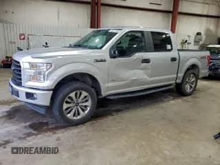 ✅ 2017 Ford F-150 XL • VIN: 1FTEW1CP9HKE45078 • Lot: 93971665. Listed on Copart with 119,526 mi. Free auction sales archive from the USA and detailed vehicle history report at DreamBid. Image 1.