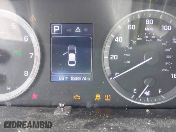 2016 Hyundai Sonata 2.4L z VIN 5NPE24AF1GH409129, wystawiony jako IAAI lot #42497240 z przebiegiem 228 574 mil mil oraz . Historia ofert i sprzedaży dostępna na DreamBid. Obrazek 15.