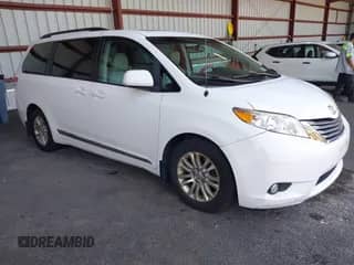 2011 Toyota Sienna XLE AAS with VIN 5TDYK3DC7BS107419, listed as a IAAI auction lot 43080723 with 169,485 mi miles and . Bid and sale history available at DreamBid. Image 1.
