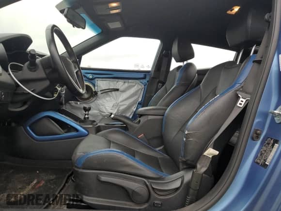 2016 Hyundai Veloster Turbo z VIN KMHTC6AE5GU250754, wystawiony jako Copart lot #73275364 z przebiegiem 71 875 mil mil oraz Szkoda całkowita • Salvage title. Historia ofert i sprzedaży dostępna na DreamBid. Obrazek 7.